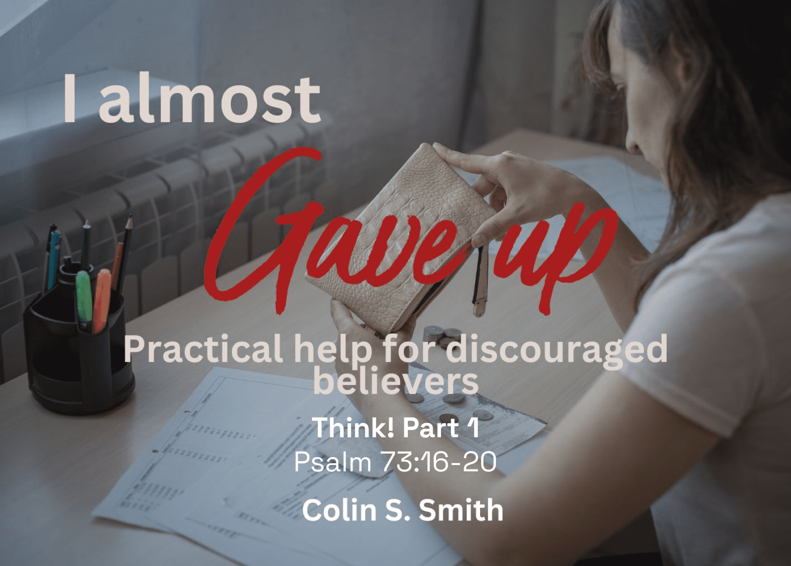 Think Part Think! Part 1 - Open the Bible